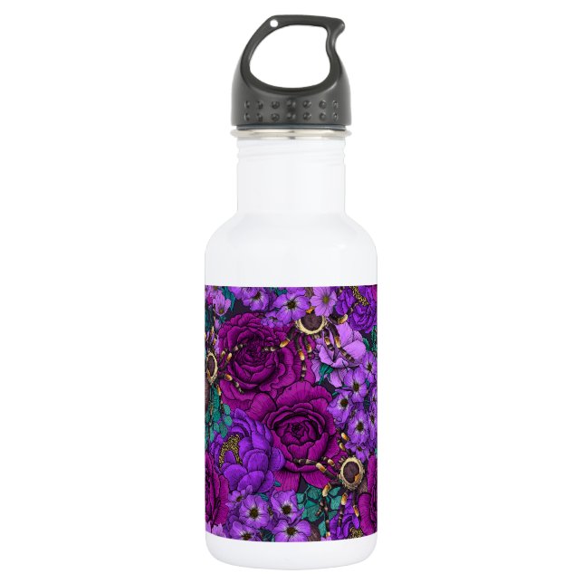 Tarantula garden 3 532 ml water bottle (Front)