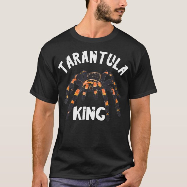 Tarantula King Insect Bug Spider Lover Arachnids T-Shirt (Front)