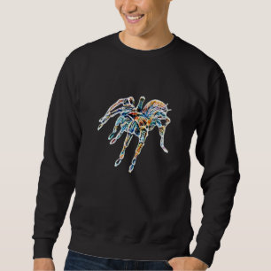 Tarantula Motif Coloful Spider Arachnid Tarantulas Sweatshirt