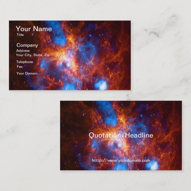 Tarantula Nebula Business Card (Front/Back)