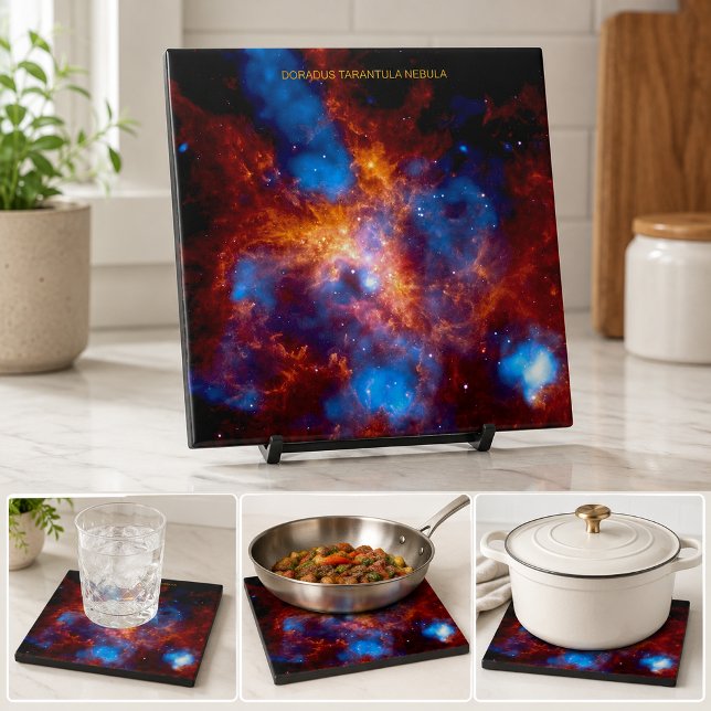 Tarantula Nebula Ceramic Tile (Tarantula Nebula Ceramic Tile)