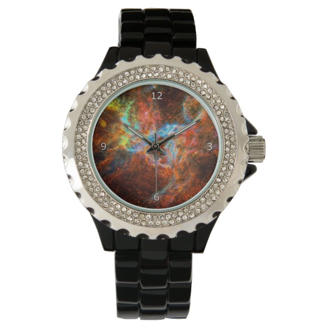 Tarantula Nebula - Hubble outer space picture Watch (Front)