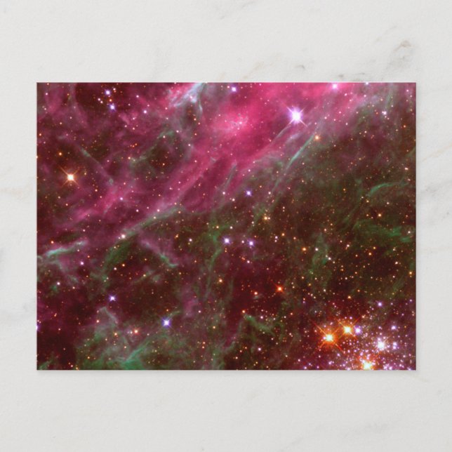 Tarantula Nebula (Hubble Telescope) Postcard (Front)