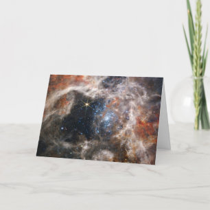 Tarantula Nebula Image from JWST Card