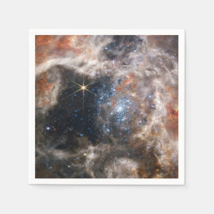 Tarantula Nebula Image from JWST Napkin