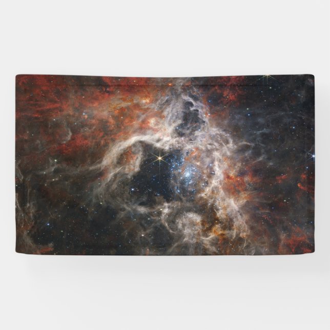 Tarantula Nebula James Webb telescope nasa stars s Banner (Horizontal)