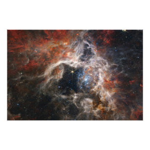 Tarantula Nebula James Webb telescope nasa stars s Photo Print
