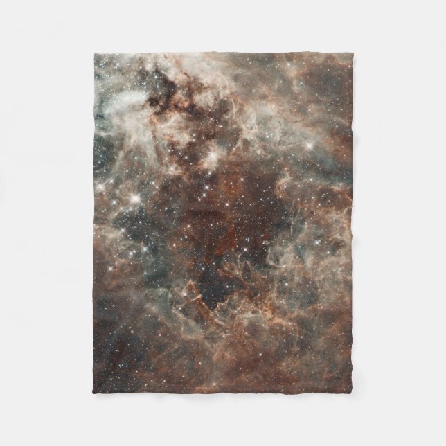 Tarantula Nebula Large Magellanic Cloud Fleece Blanket (Front)