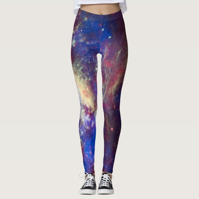 Tarantula Nebula Leggings (Front)