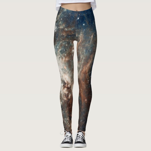 Tarantula Nebula Leggings (Front)