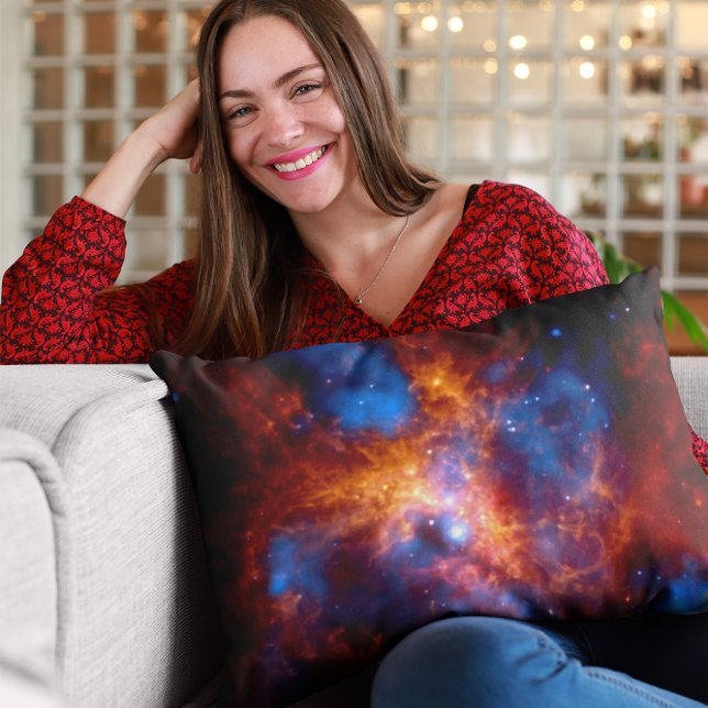Tarantula Nebula Lumbar Cushion (Tarantula Nebula Lumbar Pillow)