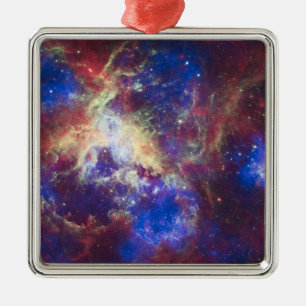 Tarantula Nebula Metal Ornament