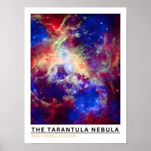 Tarantula Nebula Space Education Poster