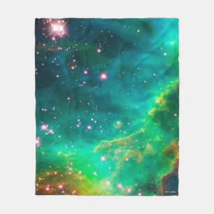 Tarantula Nebula Star Cluster Galaxy Image Fleece Blanket