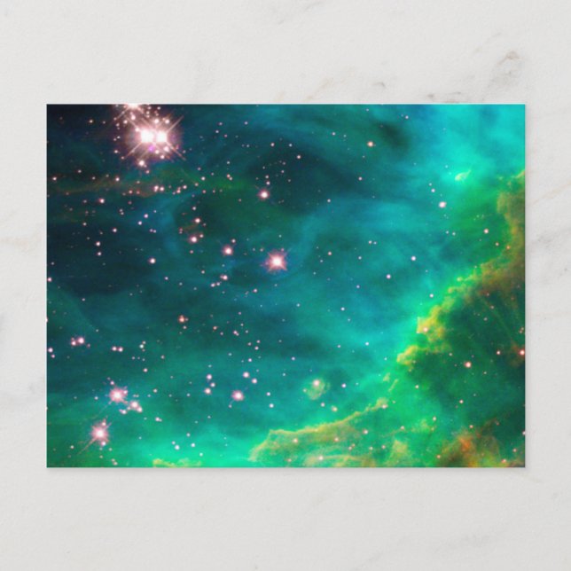 Tarantula Nebula Star Cluster Galaxy Image Postcard (Front)