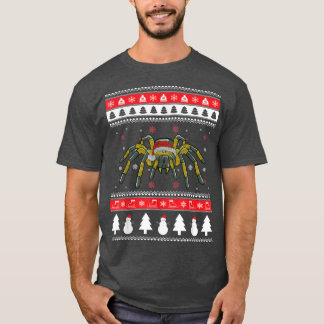 Tarantula Pet Lover Ugly Christmas T-Shirt