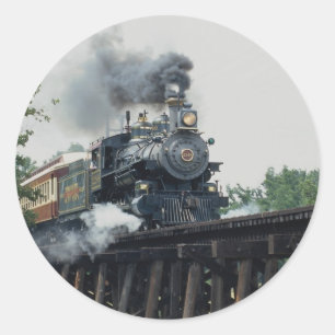 Tarantula Railroad, Fort Worth, Texas, U.S.A. Classic Round Sticker