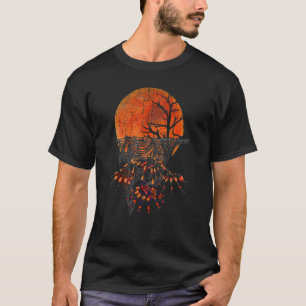 Tarantula Spider Full Moon Animal Arachnid Spider T-Shirt