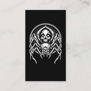 Tarantula Spider Witchy Arachnid Gothic Business Card