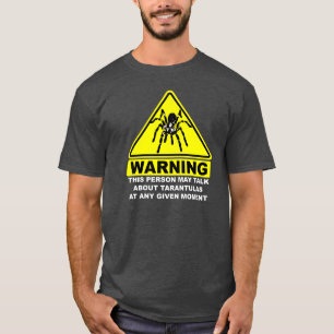 Tarantula Warning T-shirt (Grey)