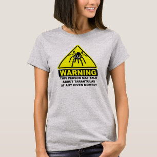 Tarantula Warning T-shirt (Light Steel)