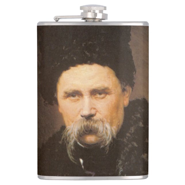 Taras Shevchenko Flask (Front)