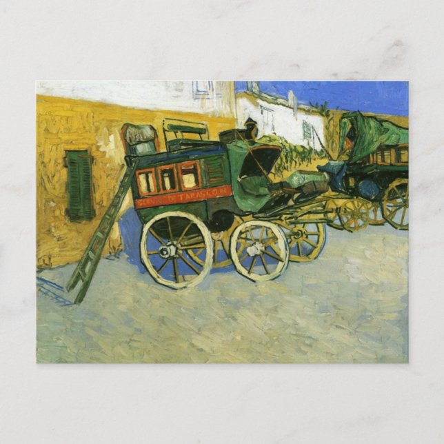 Tarascon Diligence, Van Gogh Fine Art Postcard (Front)