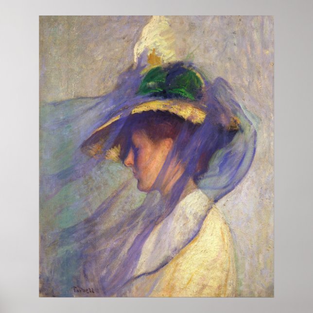 Tarbell Blue Veil CC0051 Poster (Front)