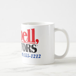 Tarbell Realtors personalised agent coffee cup