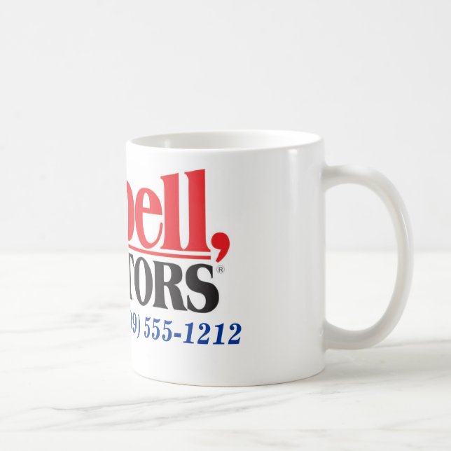 Tarbell Realtors personalised agent coffee cup (Right)