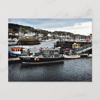 Tarbert Harbour Postcard