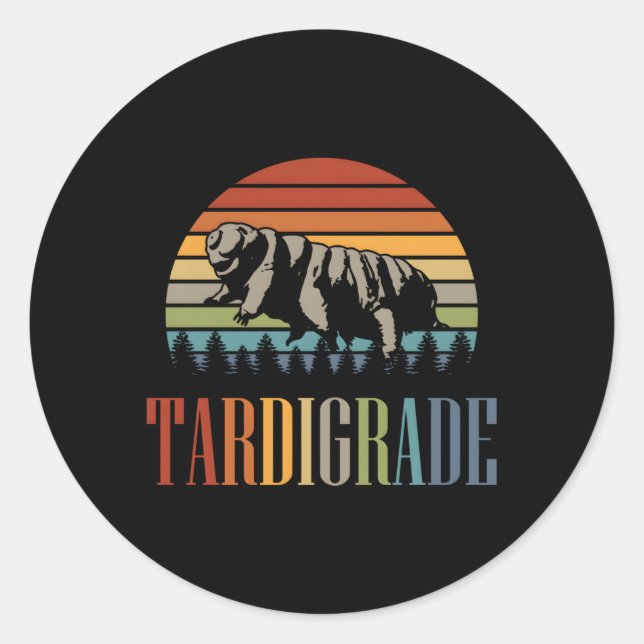 Tardigrade Classic Round Sticker (Front)