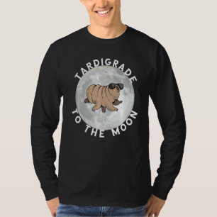Tardigrade To The Moon Microbiology Science Water T-Shirt