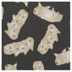 Tardigrade Water Bear Moss Pig Fabric