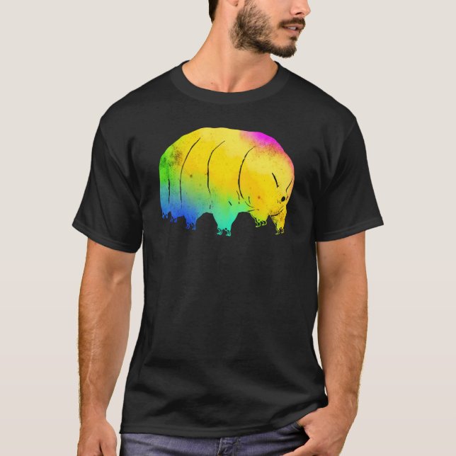 Tardigrade Water Bear Moss Piglet Micro Animal Col T-Shirt (Front)
