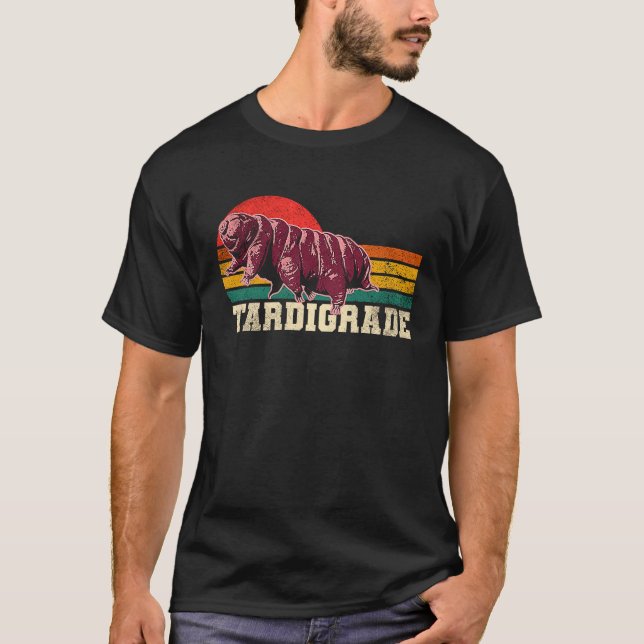 Tardigrade Water Bear Moss Piglet Micro Animal T-Shirt (Front)