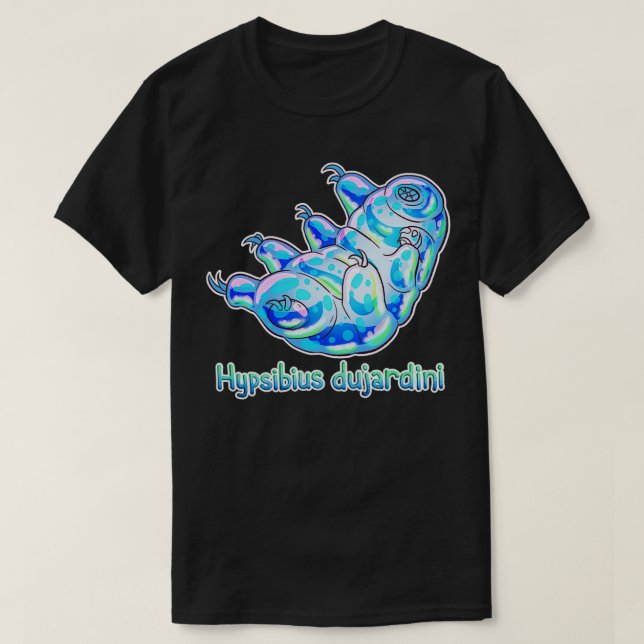 Tardigrade Water Bear Scientific Name T-Shirt (Design Front)