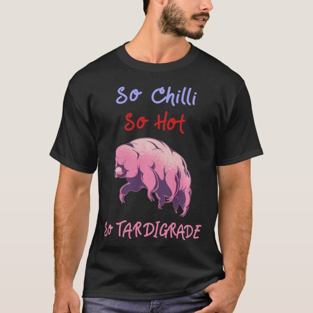 Tardigrade Water Bear Waterbear Moss Piglet (153) T-Shirt (Front)
