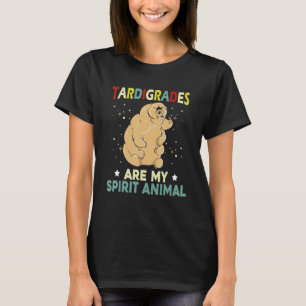 Tardigrades Are My Spirit Animal Gift Science Wate T-Shirt