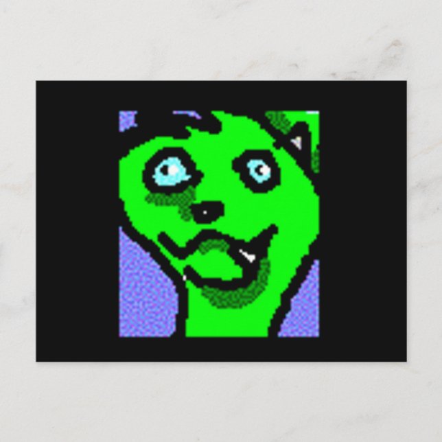 TARDO CAT POSTCARD (Front)