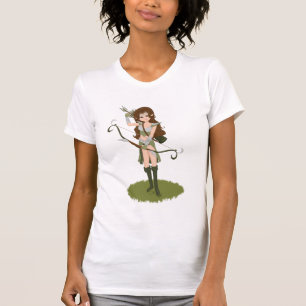 Taren the Archer Warrior Elf Girl T-Shirt