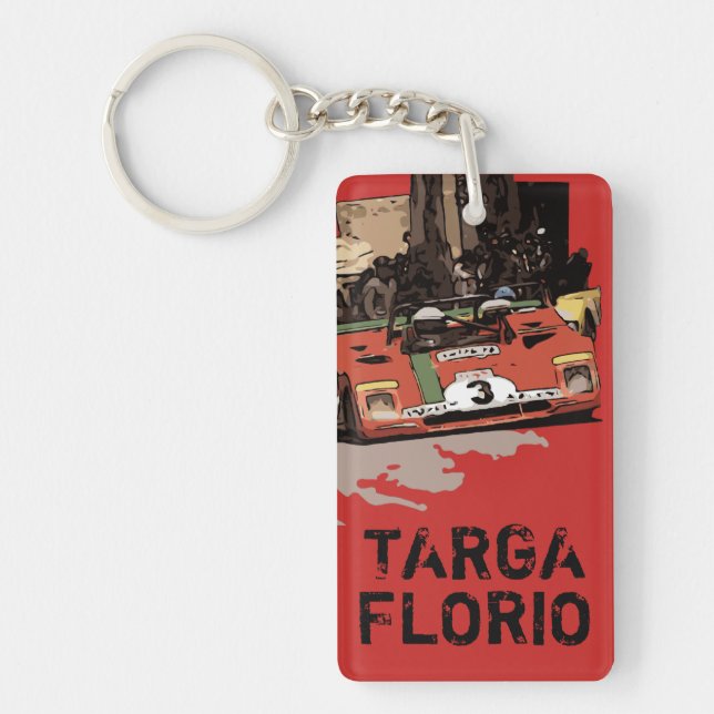 TARGA FLORIO RACE KEY RING (Front)