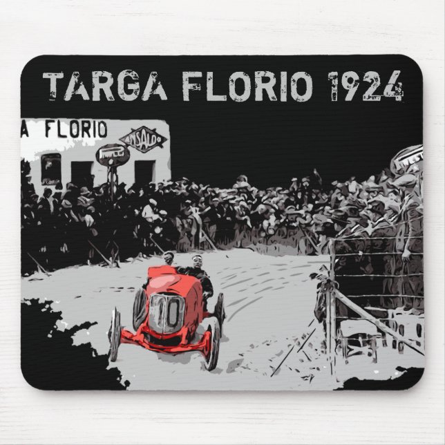 TARGA FLORIO RACE MOUSE PAD (Front)