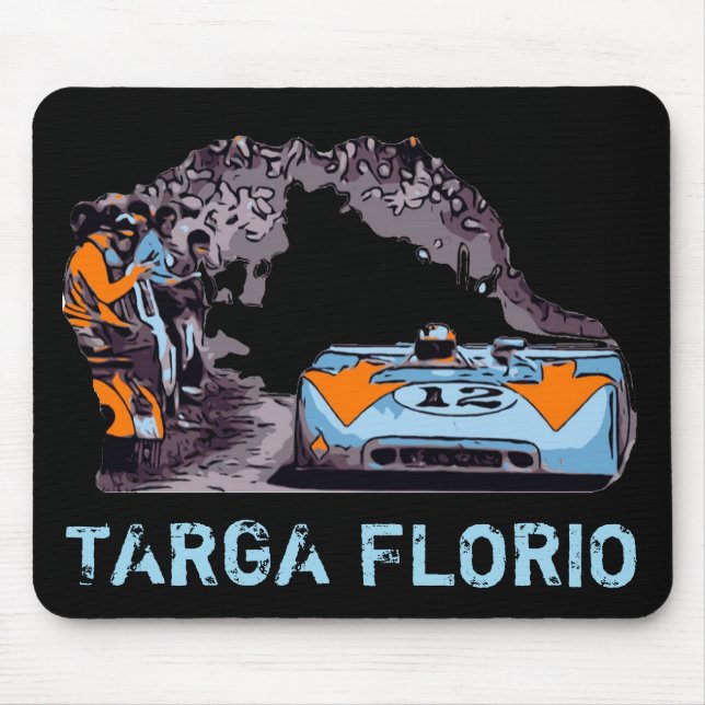 TARGA FLORIO RACE MOUSE PAD (Front)