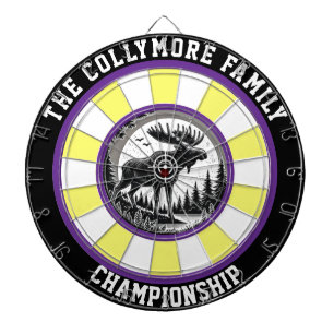 Target Art of Moose Forest Dartboard