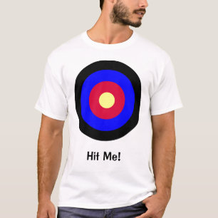 Target Bullseye customisable t-shirt 1-sided