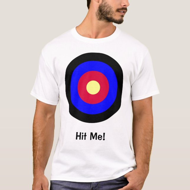 Target Bullseye customisable t-shirt 1-sided (Front)