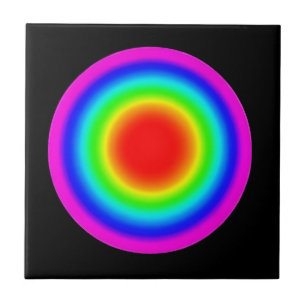 Target for Love – Pride Art  Ceramic Tile