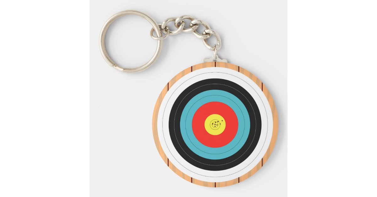 Target Key Ring Zazzle
