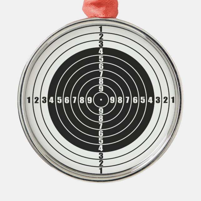 target metal tree decoration (Front)